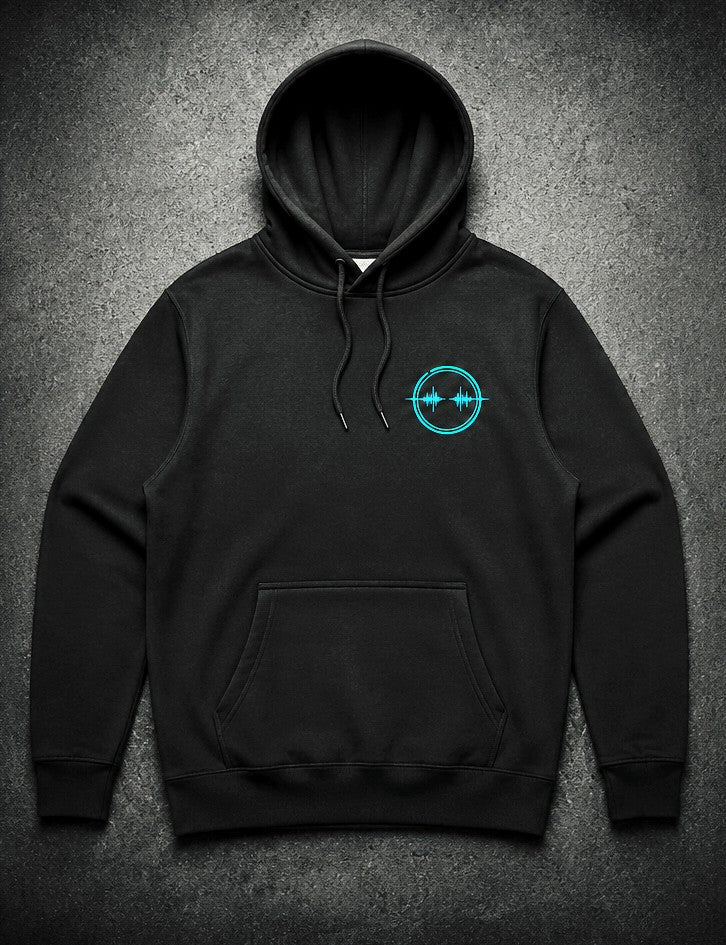 Grounded Frequency Signature Hoodie - Noir