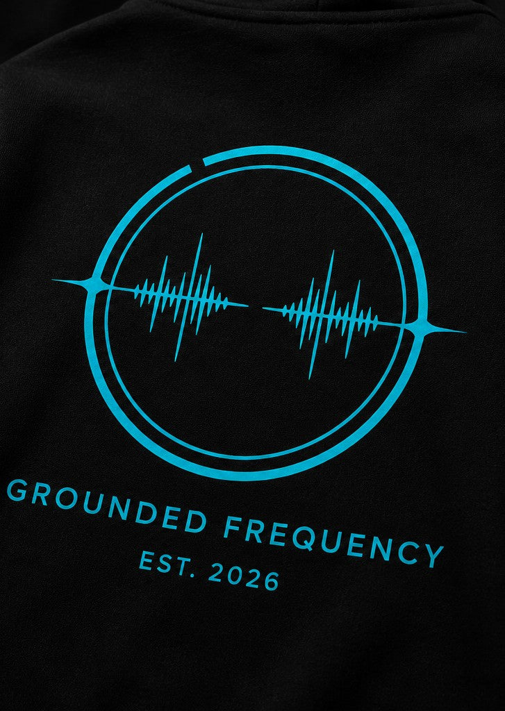 Grounded Frequency Signature Hoodie - Noir